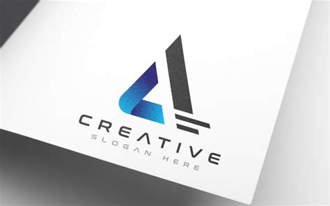 Creative Brand A - Letter Logo Template - TemplateMonster