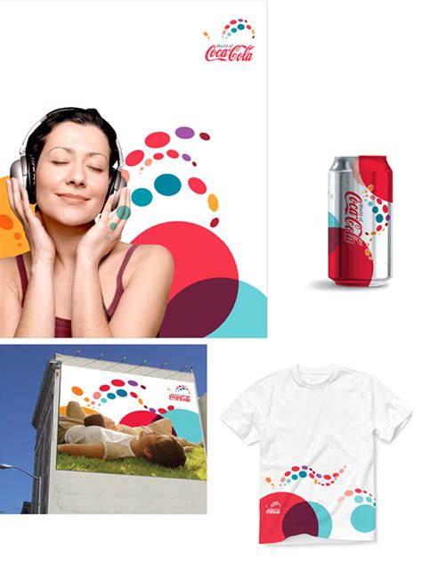 World of Coke logo design on Behance