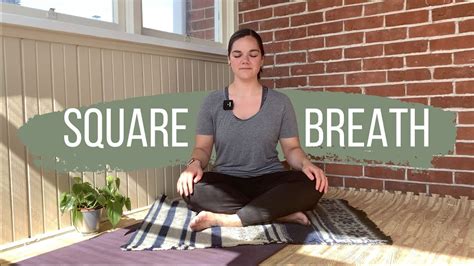 Square Breath | Breathing Meditation | Yoga with Carolynne - YouTube