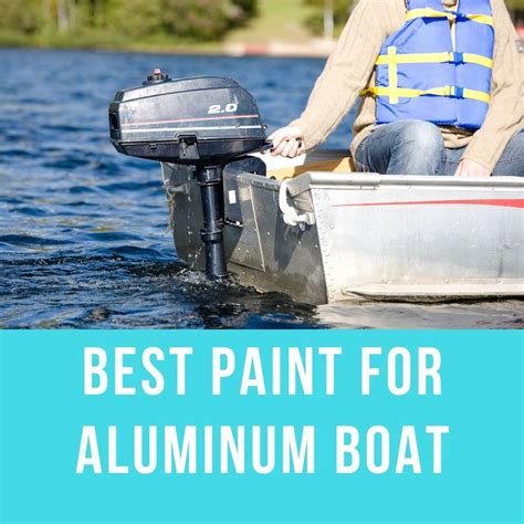 5 Best Paints for Aluminum Boats