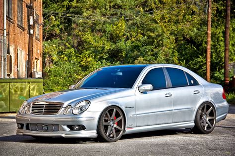 Mercedes-Benz W211 E55 AMG Vossen Wheels | BENZTUNING