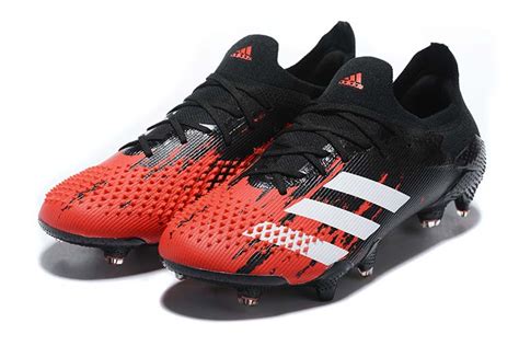 adidas Predator Mutator 20.1 Low FG - Core Black/White/Active Red Sale