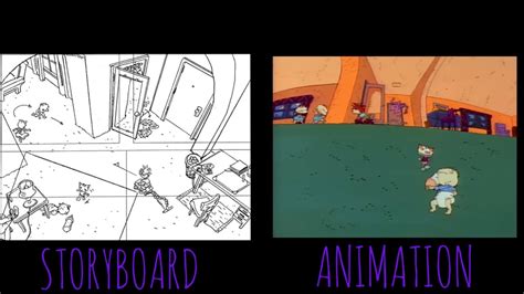 Rugrats Opening Seasons 1-6 Storyboard and Animation Comparison (Lost ...