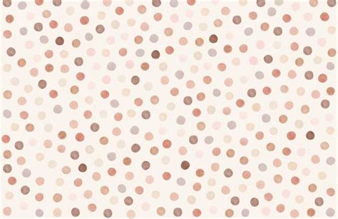 Warm Tone Watercolor Polka Dot Wallpaper Mural | Hovia | Polka dots ...