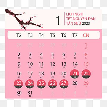 Vietnamese New Year 2023 Calendar – Get New Year 2023 Update