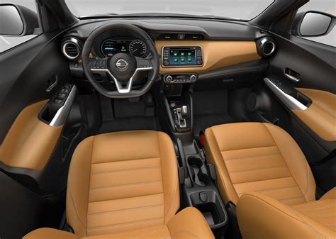 Interior of the Nissan Kicks compact SUV revealed