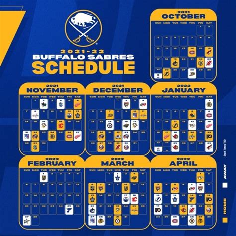 Sabres 2021-2022 season schedule released | News 4 Buffalo