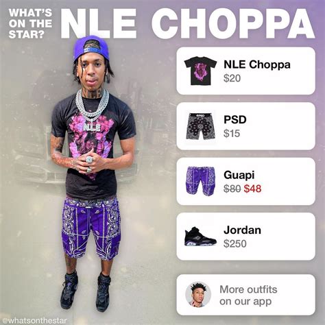 WHAT'S ON THE STAR? on Instagram: “NLE Choppa wearing 👕 NLE Choppa ...