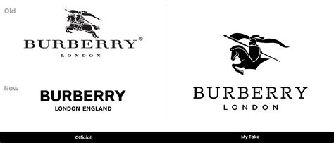 I redesigned the Burberry Logo. : logodesign