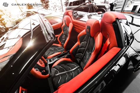 Ferrari 458 Spider gets stunning new interior from Carlex Design