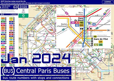 Paris Bus Map | Gadgets 2018