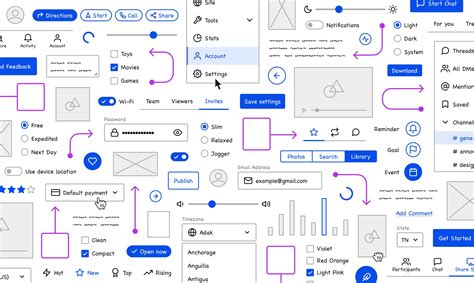 Lo-fi Wireframe Kit for Figma - Free component library that helps you ...