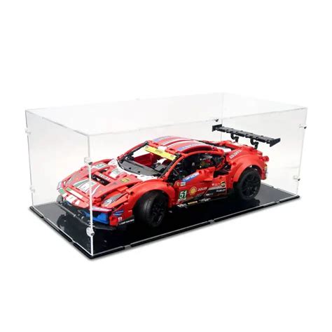 Acrylic Display Case for LEGO Ferrari 488 GTE | iDisplayit