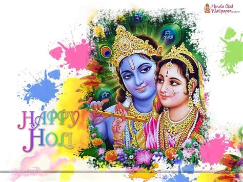 Radha Krishna Holi Wallpapers - Wallpaper Cave