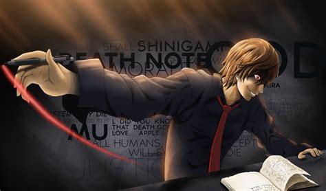 Download Light Yagami Anime Death Note HD Wallpaper