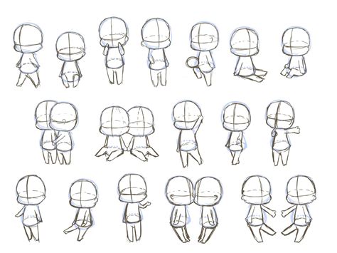 Chibi Drawing Reference and Sketches for Artists