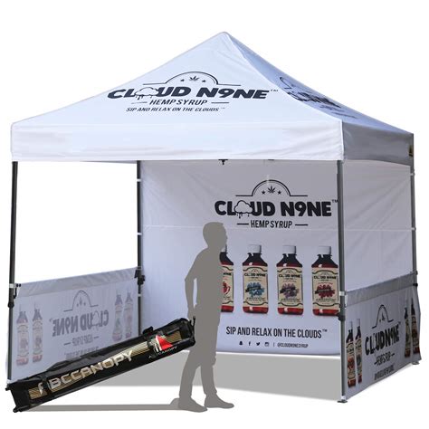 Buy ABCCANOPY Deluxe Pop up Tents with Logo 10x10 Promotional Booth ...