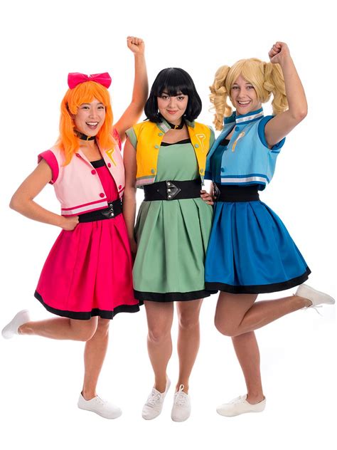 Powerpuff Girls Group Costume