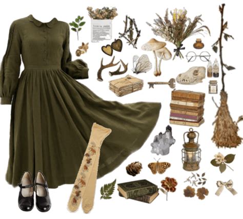 Here In The Forest Dark and Deep... outfit ideas | witch goblincore ...