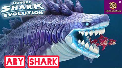 Hungry Shark Evolution| Playing with the Abysshark (Shark from the ...