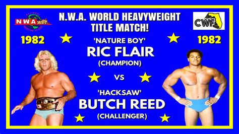 'Hacksaw' Butch Reed vs Ric Flair (Reed Pins Flair!) (1982) (RIP ...