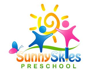 Sunny Skies Preschool logo design - 48HoursLogo. - ClipArt Best ...