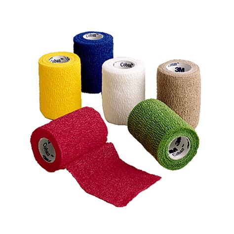 3M Coban Self-Adherent Wrap 3"x5 yds Assorted Colors - USA Medical and ...