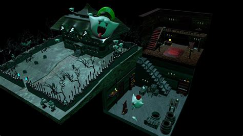 Luigi’s Mansion - 3D model by BaltoMoriya (@BalticoMoriya) [16d2fd9 ...