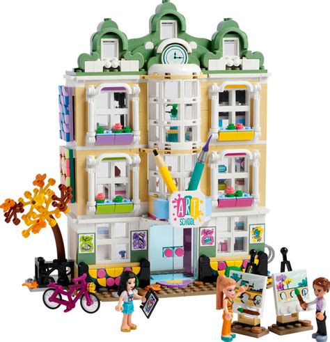 LEGO Friends Emma's Art School 41711 Building Kit (844 Pieces) | Toys R ...