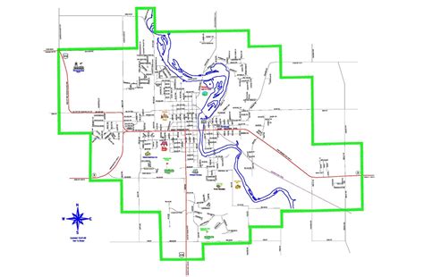 Waverly Street Map - The City of Waverly