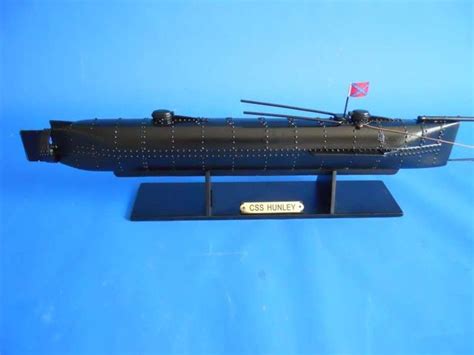 Buy H. L. Hunley Limited Civil Model Submarine 24in - Model Ships