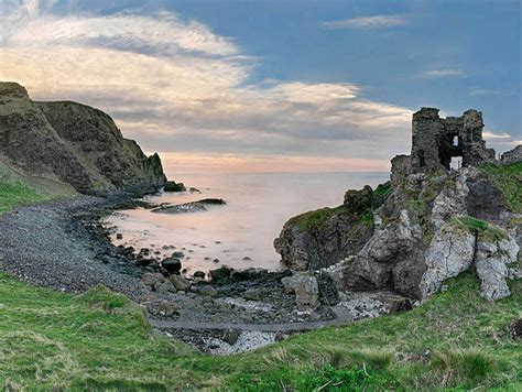 Kinbane Castle Photo: Arresting the elegant site by Antrim Coast.