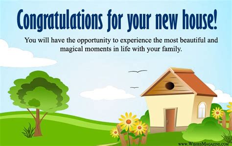 New House Congratulation Wishes - Wishes Magazine