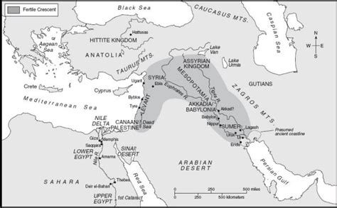 Ancient Mesopotamia Map Activity - Draw A Topographic Map