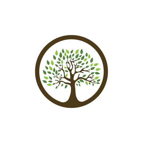 family tree logo template vector 15576662 Vector Art at Vecteezy