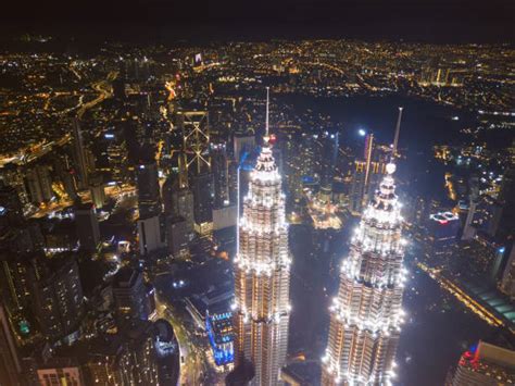 Kl Skyline Night Stock Photos, Pictures & Royalty-Free Images - iStock