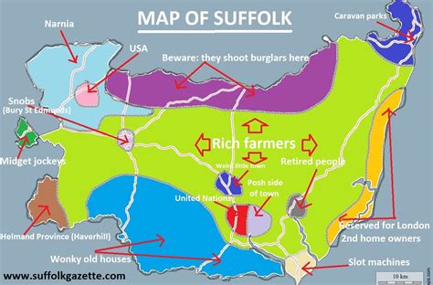 Realistic new map of Suffolk boosts tourism