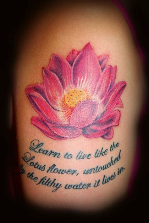 Lotus Flower Tattoo Designs - Flower With Styles