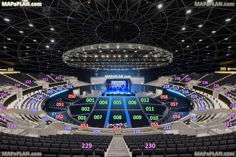 Best seats concert stage view, Virtual inside tour with sections and ...