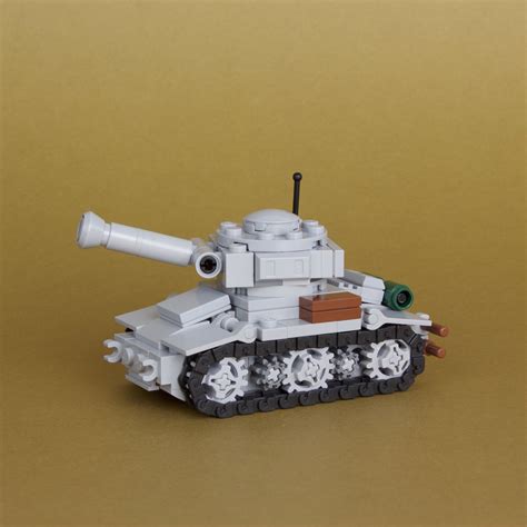 Free: Micro LEGO Tank Instructions | Aaron Brick Designer