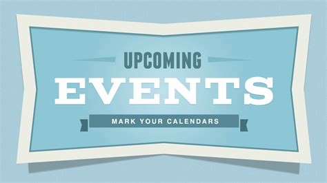 Upcoming Events - Southlake Baptist Church