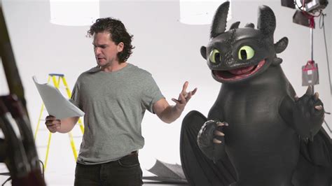 How to Train Your Dragon - Kit Harington "Lost" Toothless Audition Tape ...