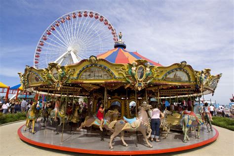 Navy Pier Carousel | Carousel, Navy pier, Carousel horses