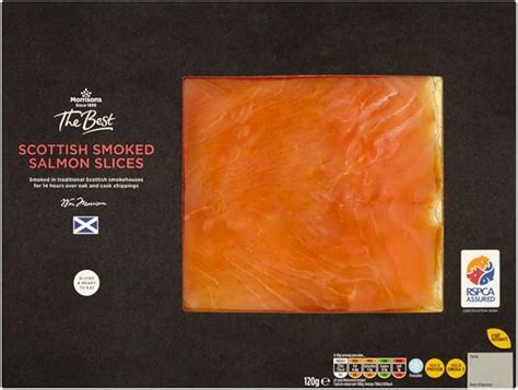 Morrisons The Best Scottish Smoked Salmon 120g : Amazon.co.uk: Grocery