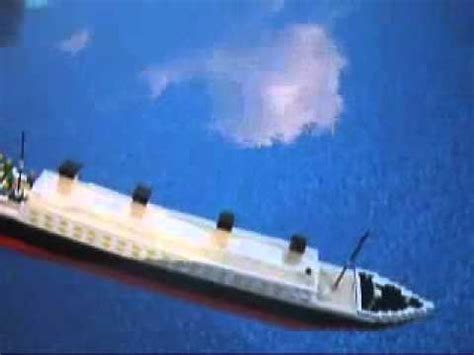 Lego Titanic Model Sinking [The Original from 2007] - YouTube