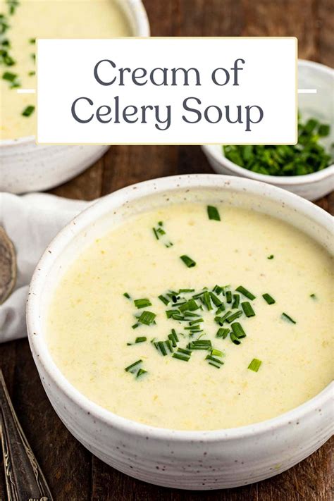 Homemade Cream of Celery Soup - 40 Aprons