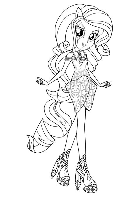 Mlp Equestria Girls Coloring Pages at GetColorings.com | Free printable ...