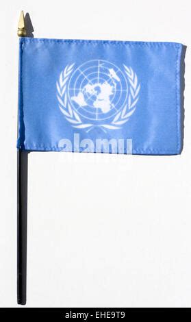 flag of the UNO UN United Nations symbol of peace Stock Photo - Alamy