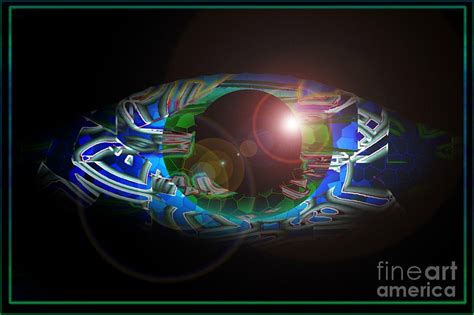 Cyborg Eye Digital Art - Cyborg Eye Fine Art Print | Fine art prints ...