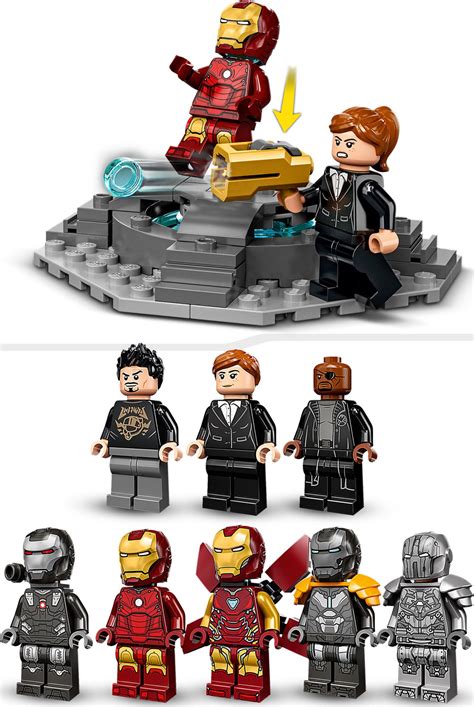 LEGO Marvel Iron Man Armory Buildable Toy - Imagination Toys